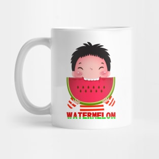 summer with watermelon Mug